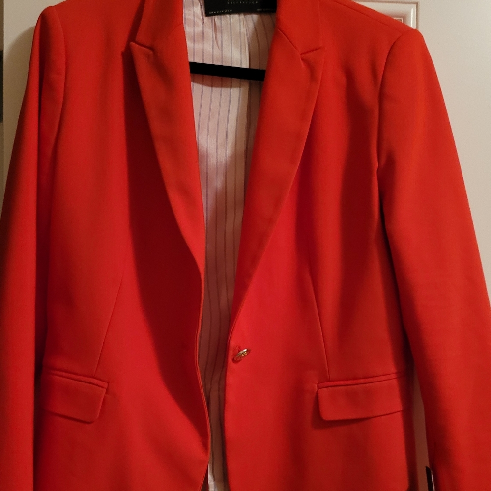 ZARA basics blazer